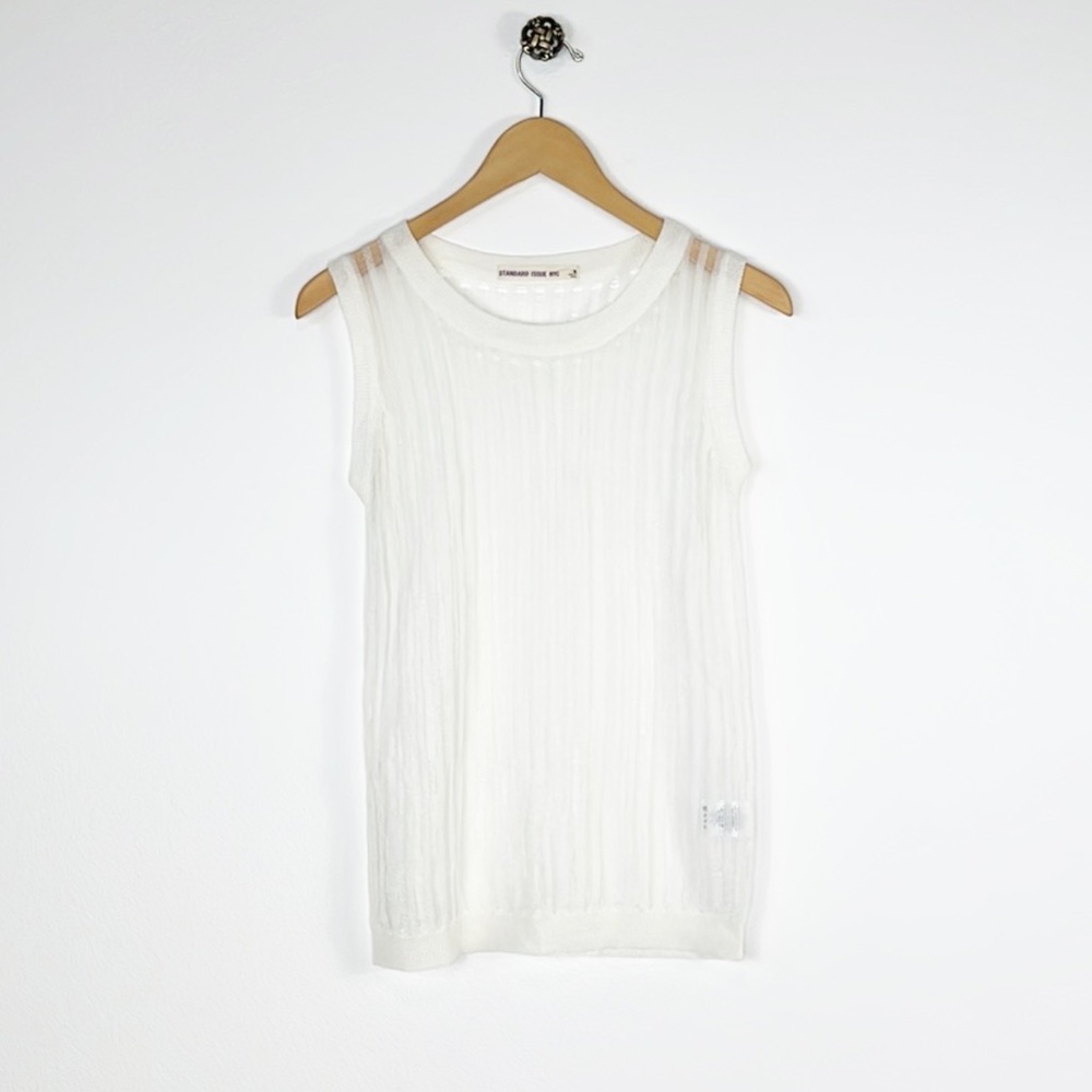 STANDARD ISSUE NYC White Tank